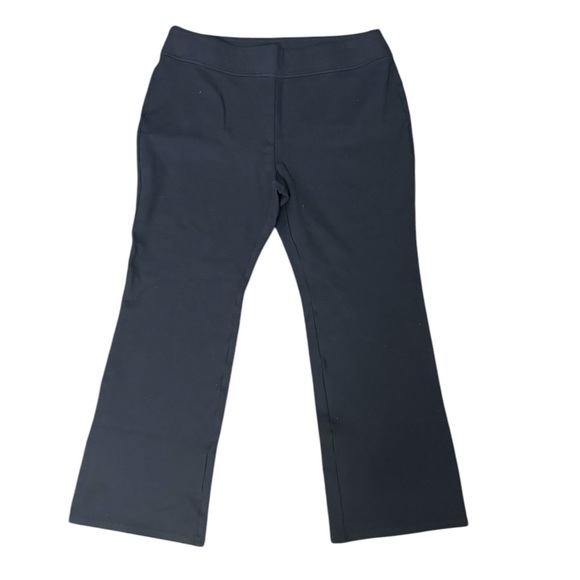 Soft Surroundings Navy Blue Pull On Pants Size Large Petite - Picture 1 of 5